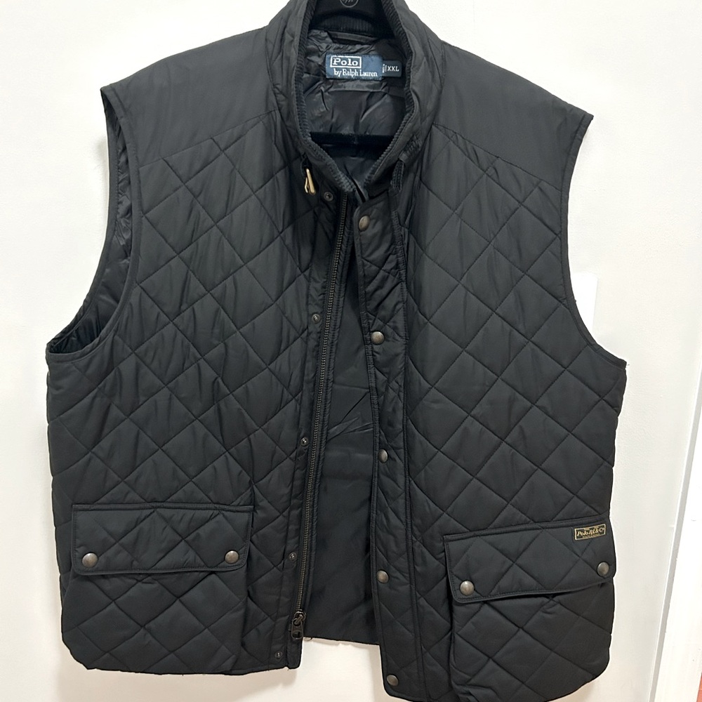 Polo Ralph Lauren Men’s Quilted Hunting Vest! Great condition!